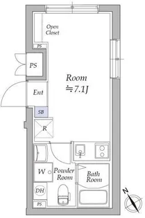 アトリオフラッツ御茶ノ水【5階】の間取り