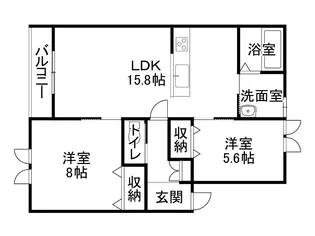 Cantare【2階】の間取り