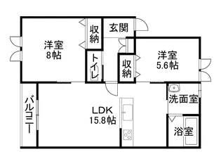 Cantare【2階】の間取り