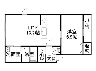 Cantare【2階】の間取り