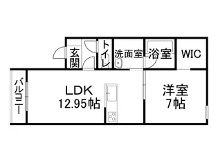 Dolce Anita Ⅱ【3階】の間取り