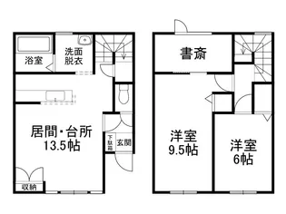 パープルメゾンⅡ【A号室】の間取り