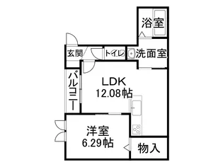 ヴィフレア【2階】の間取り