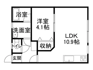 ハイムグランツ【2階】の間取り