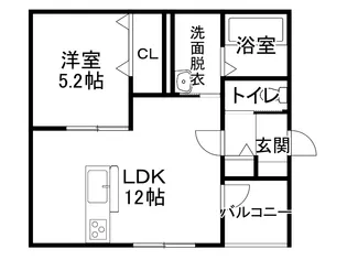 RubyⅦ【2階】の間取り