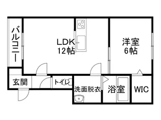 RubyⅥ【306号室】の間取り