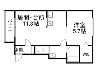 ikoiⅡ【2階】の間取り
