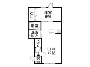 エマーブル【202号室】の間取り