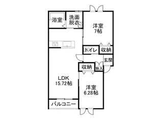 Etoile Matin【303号室】の間取り