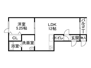 TIAD【305号室】の間取り