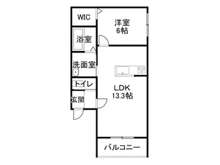 Bruno【2階】の間取り