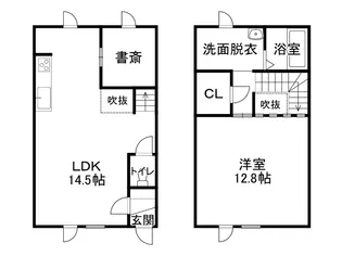 レジデンスマンワⅧ【C号室】の間取り