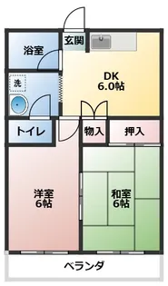 第2植草ビル【302号室】の間取り