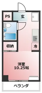 千早ビル【506号室】の間取り