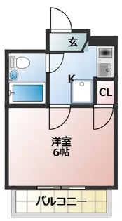 キャピタル壱番館【A-3号室】の間取り
