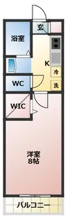 1Kの間取り画像