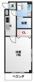 シャルムMK【403号室】の間取り