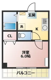 M.ONEビル【802号室】の間取り