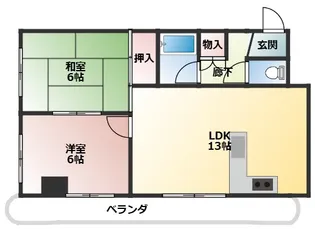 八千代TKビルⅡ【301号室】の間取り