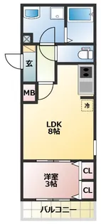 Sereno Palazzo 【101号室】の間取り