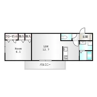 D-ROOM 文京町3丁目【1階】の間取り