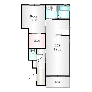 ヴィラーチェⅡ【101号室】の間取り