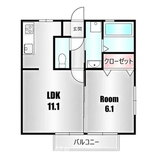 オペラハウス青柳【1階】の間取り