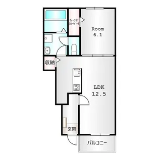 エテルノ【1階】の間取り