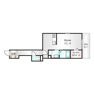 LA MAISON 表町【2階】の間取り