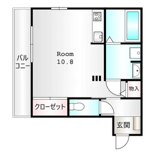 マヌール【3階】の間取り