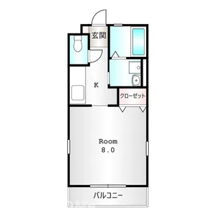 ヴァンベール【1階】の間取り