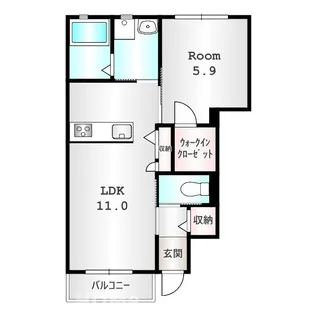 CasaRegioA【1階】の間取り