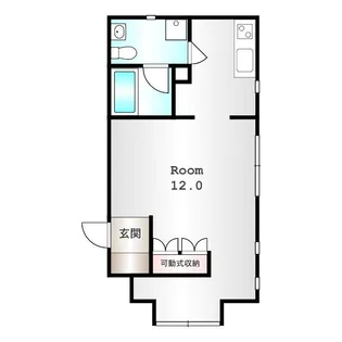Tino Citta 【E-104号室】の間取り