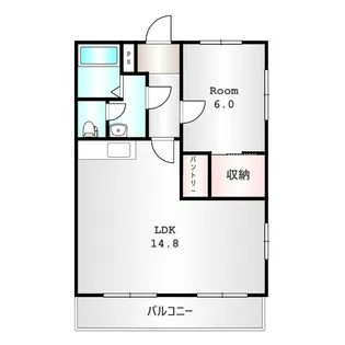 メゾン・ボーワ【2階】の間取り