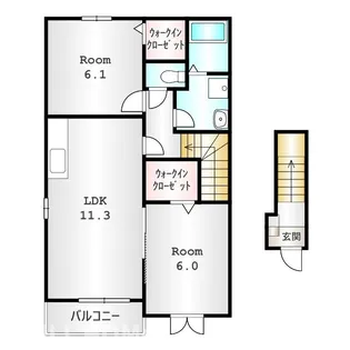 ネオグランデ【2階】の間取り