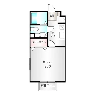 ドリームハイム【1階】の間取り