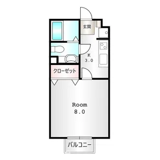 ドリームハイム【2階】の間取り