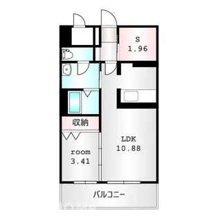 あさひグランレジデンシア高崎I【302号室】の間取り