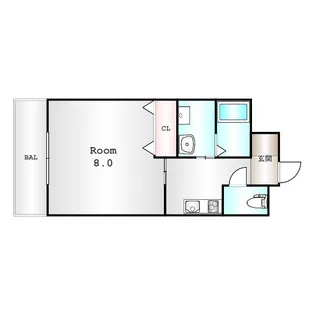 ルパンハウス【3階】の間取り