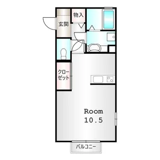 グレイス Ⅱ【2階】の間取り