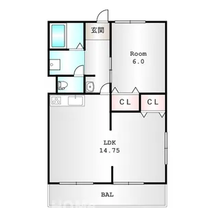 ロビンソンハイツ八千代【3階】の間取り