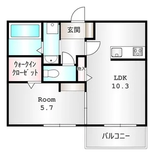 ピアニー【1階】の間取り