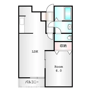 プランドール【1階】の間取り