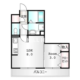サン アルトII【2階】の間取り
