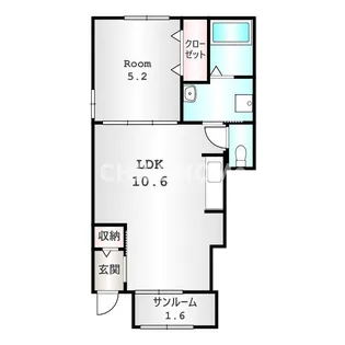 レ・マトゼラ【1階】の間取り
