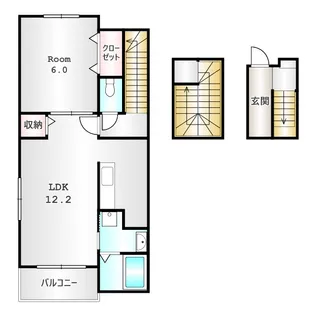 マーベラス Ⅲ【3階】の間取り