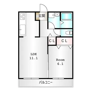 MAX【1階】の間取り