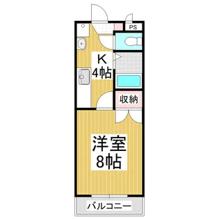 MKマンション【3階】の間取り