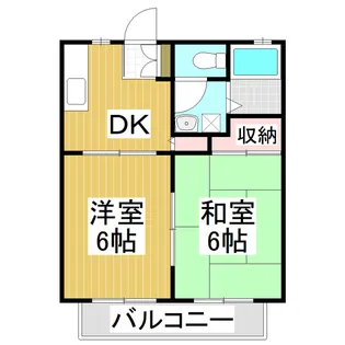パナメゾンB【1階】の間取り