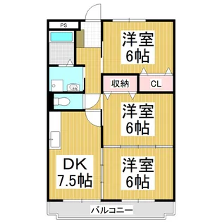 グラン・シャリオ【2階】の間取り